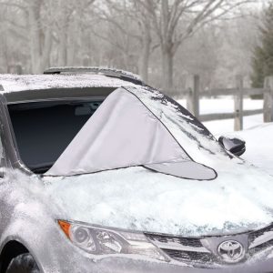 The Quick Removal Windshield Snow Tarp