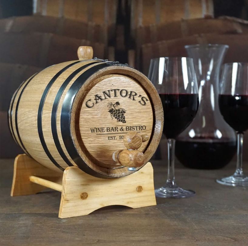 The Wine Ageing Oak Barrel
