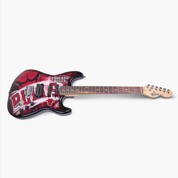 The Rock And NBA Fanatic's Electric Guitar