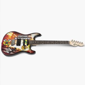 The Rock And NHL Fanatic’s Electric Guitar