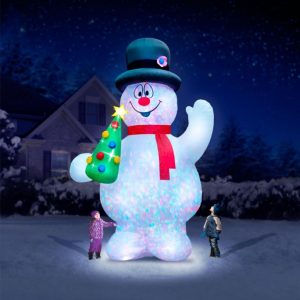 The 18′ Frosty The Snowman Lightshow
