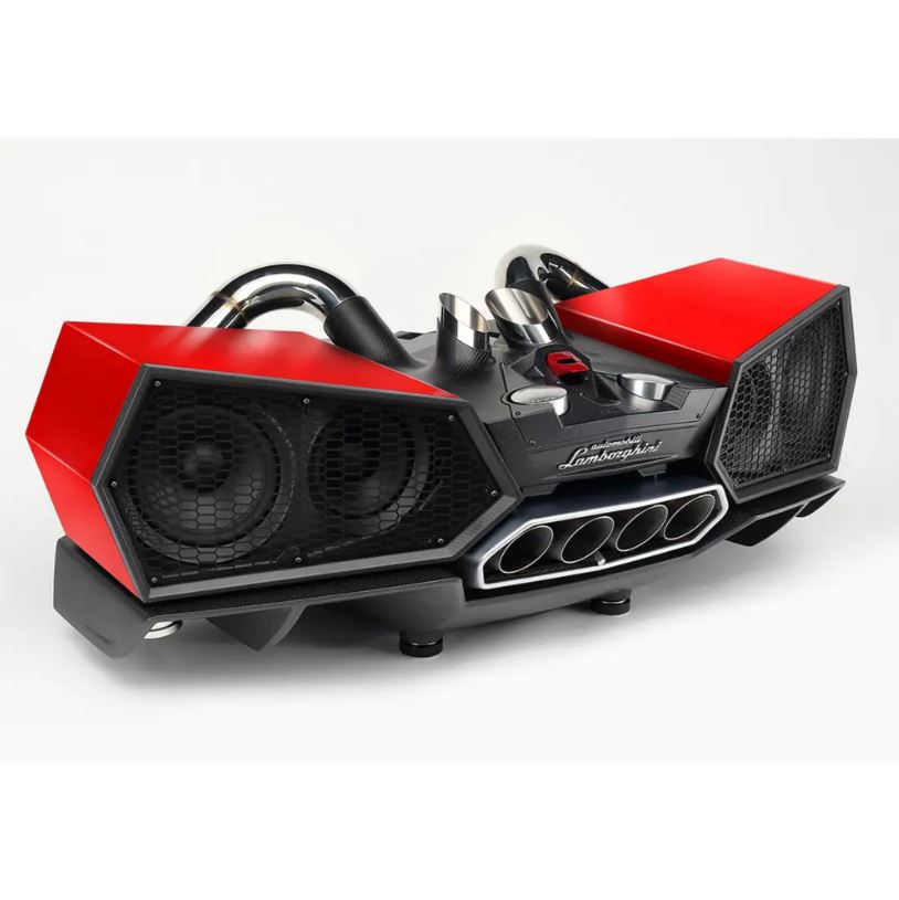 The Lamborghini Aventador Speaker System