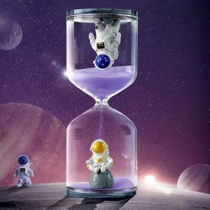 Astronaut Hourglass