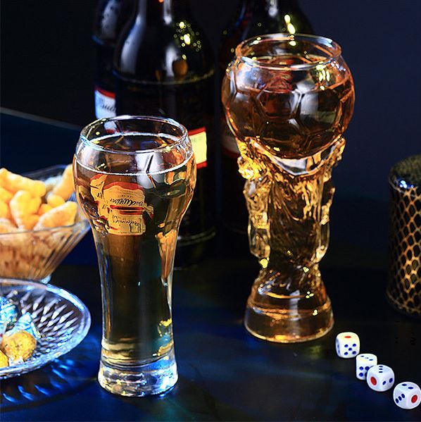 Football Inspired Beer Glass
