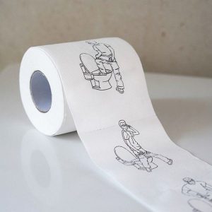 Hilarious Illustrated Toilet Paper