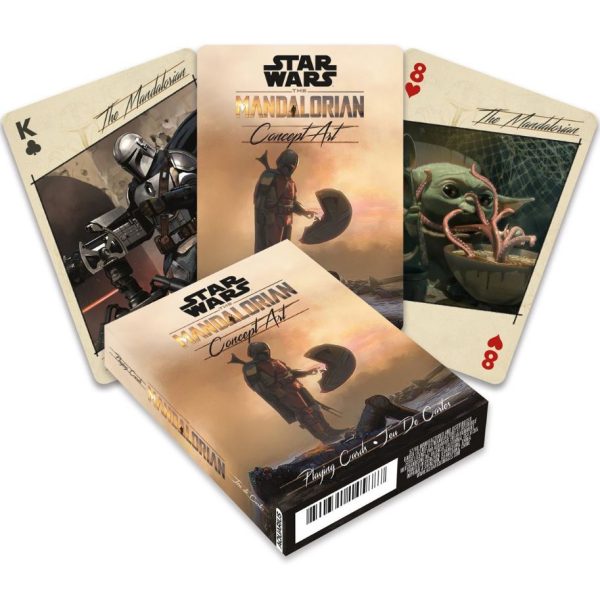 Star Wars The Mandalorian Concept Art Playing Cards