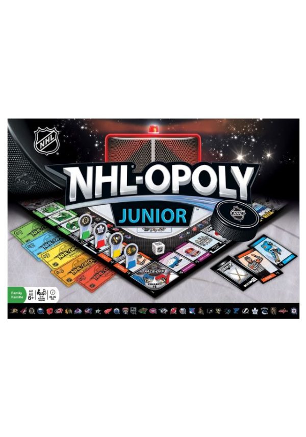 NHL-Opoly Jr Hockey Board Game