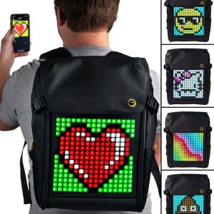 Pixelated Smart Backpack