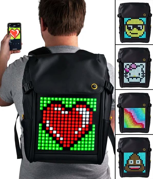 Pixelated Smart Backpack