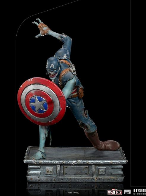 Zombie Captain America Statue