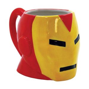 Iron Man Molded Head Ceramic Mug