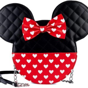 Disney Mickey And Minnie Mouse Love Crossbody Bag