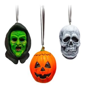 Halloween III Silver Shamrock Holiday Horrors Ornament 3-pack