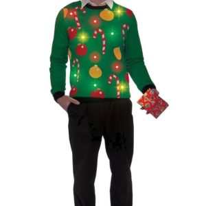 Light-up Adult Ugly Christmas Sweater