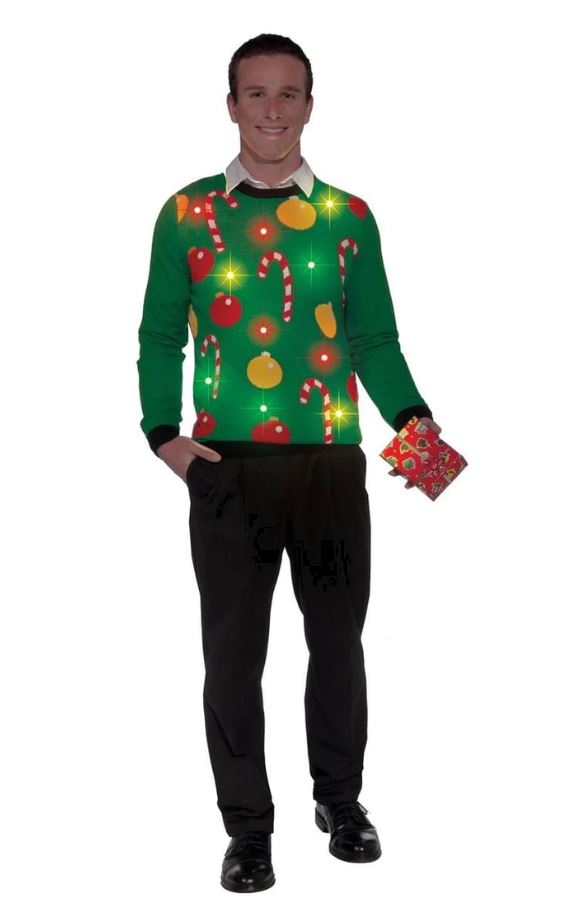 Light-up Adult Ugly Christmas Sweater