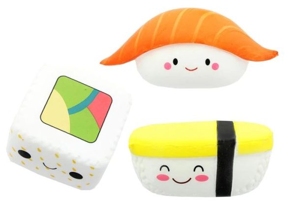 Sushi Foam Squishy Toys Set
