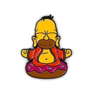 The Simpsons Homer Buddha Enamel Pin