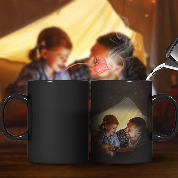 Custom Heat Color Changing Coffee Mug