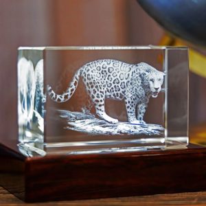 3D Crystal Jaguar