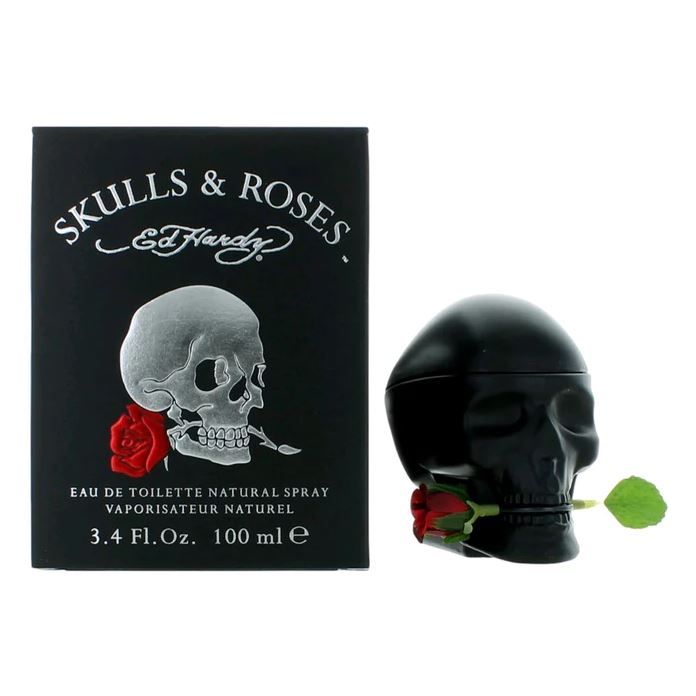 Ed Hardy Skulls & Roses Eau De Toilette Spray for Men