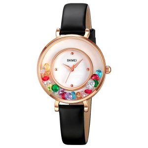 SKMEI Pearl Shell Dial Simple Watch