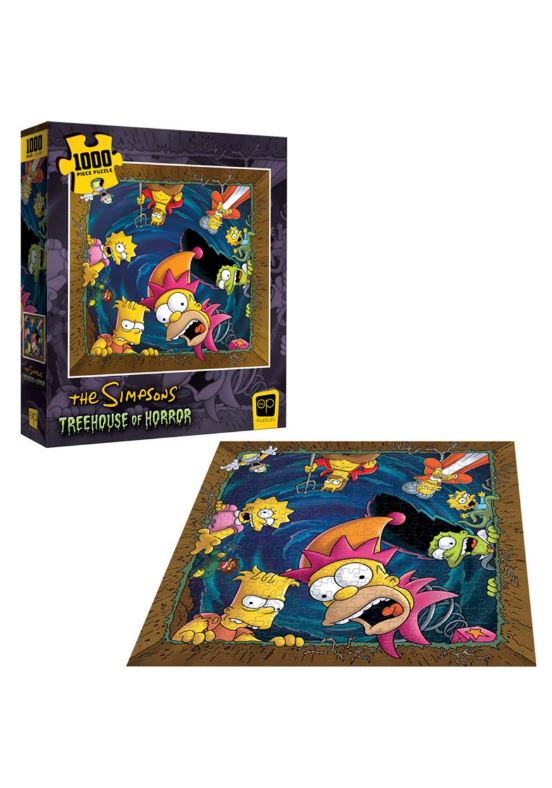 1000 Piece Simpsons Treehouse of Horror Coffin Puzzle