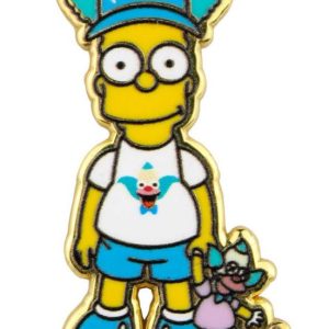 Cakeworthy Bart Simpson Fan Enamel Pin