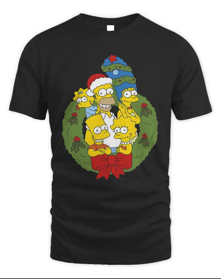 The Simpsons Christmas Wreath