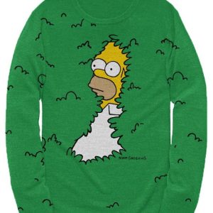The Simpsons Homer Bushes Sweater for Adults