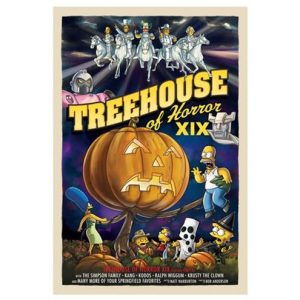The Simpsons Treehouse of Horror XIX Canvas Giclee Print