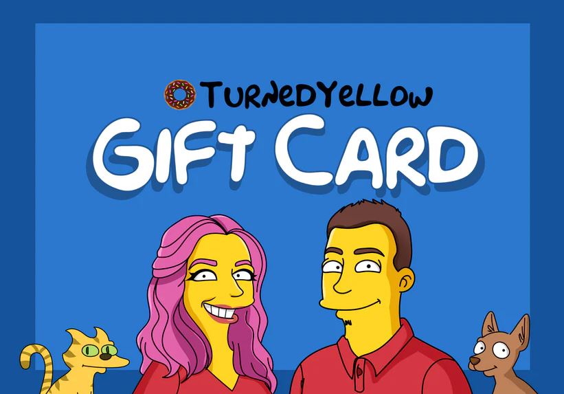 Turned Yellow Gift Card