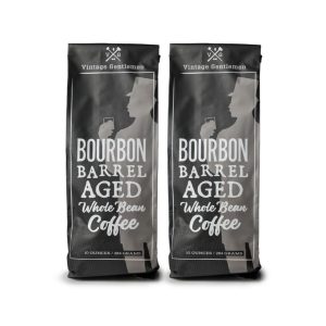 BOURBON BARREL AGED COFFEE- TWO 10OZ BAGS