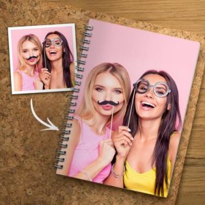 Custom Spiral Notebook With Photo