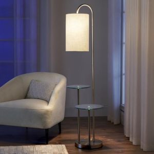 The Two-Tier Table Floor Lamp